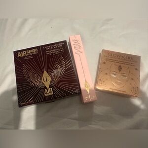 Charlotte Tilbury Airbrush Bronzer, blush wand and highlighter - Bundle! New!!
